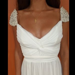 Elegant White Nordstrom Maxi Dress